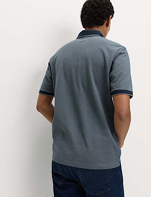 Ultimate Tipped Pique Polo Shirt