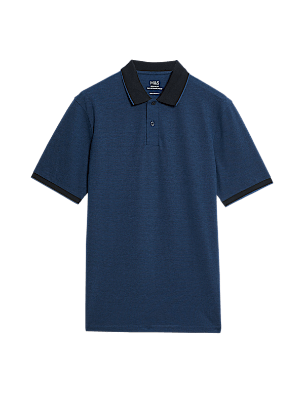 The Ultimate Tipped Pique Polo Shirt