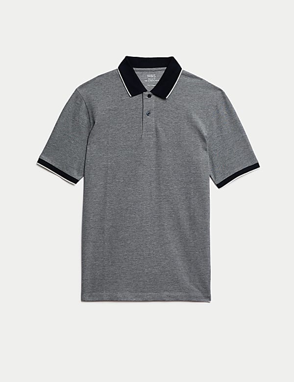 Ultimate Tipped Pique Polo Shirt - US