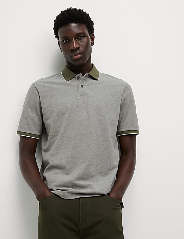 The Ultimate Tipped Pique Polo Shirt