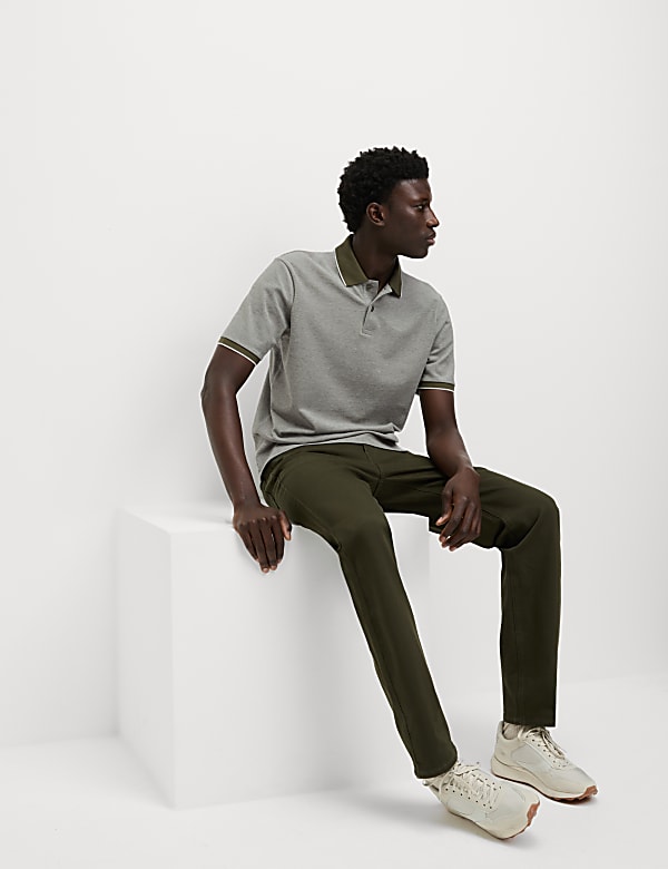 The Ultimate Tipped Pique Polo Shirt