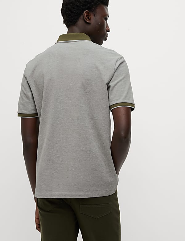 The Ultimate Tipped Pique Polo Shirt