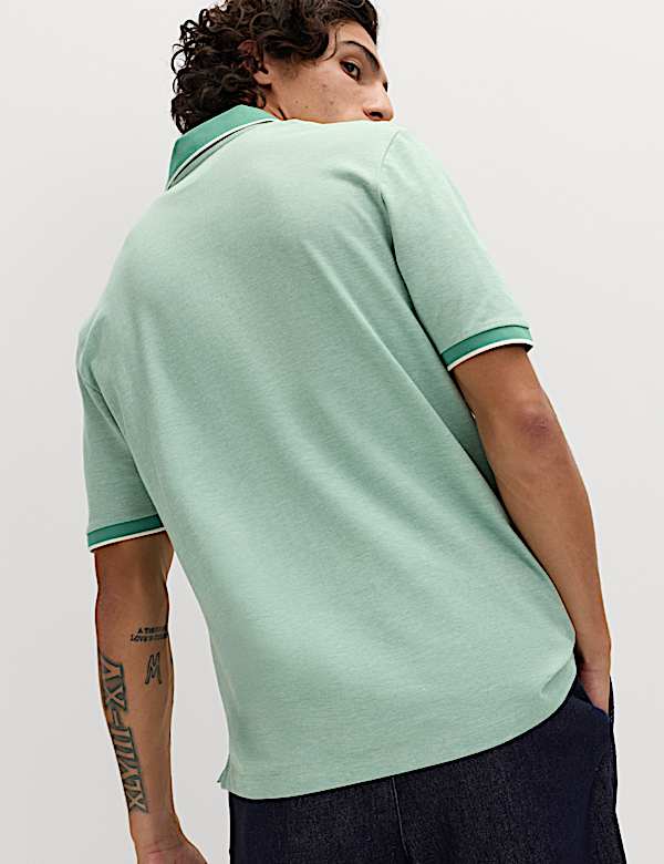 Ultimate Tipped Pique Polo Shirt