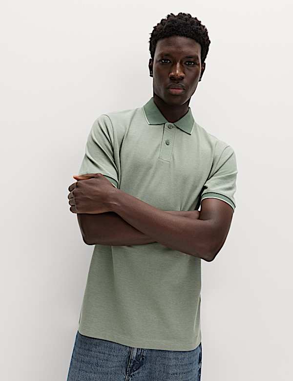 Ultimate Tipped Pique Polo Shirt