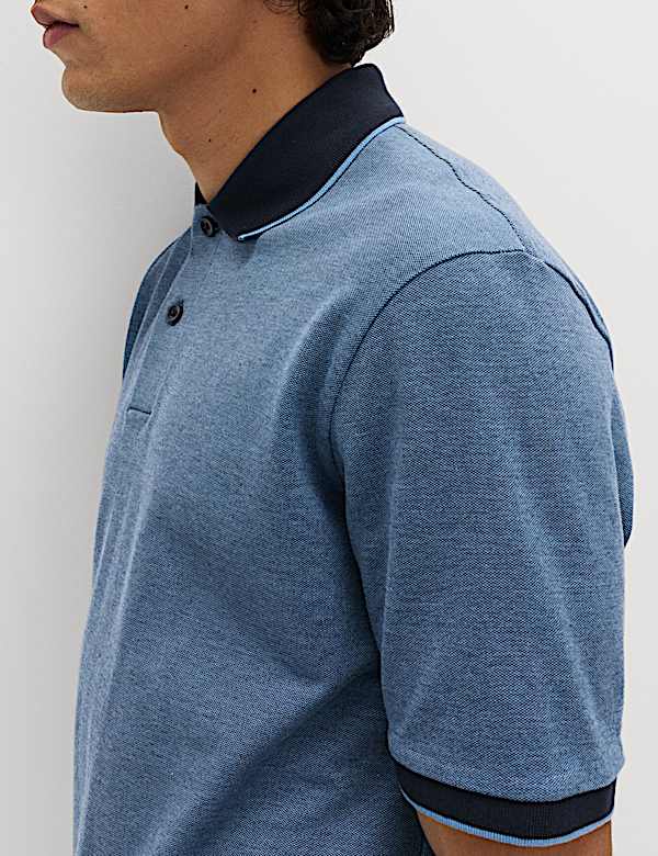 Ultimate Tipped Pique Polo Shirt