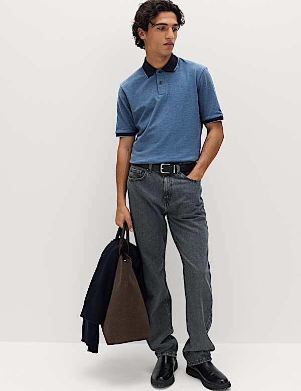 Ultimate Tipped Pique Polo Shirt