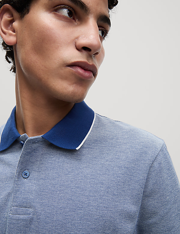The Ultimate Tipped Pique Polo Shirt