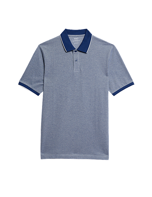 The Ultimate Tipped Pique Polo Shirt