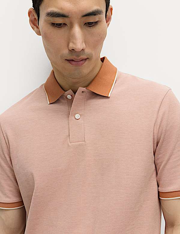 Ultimate Tipped Pique Polo Shirt