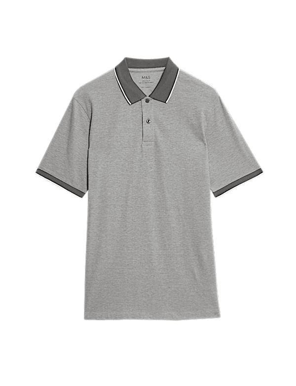 The Ultimate Tipped Pique Polo Shirt
