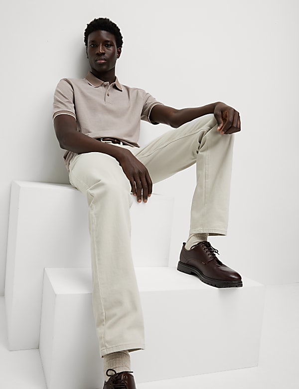 The Ultimate Tipped Pique Polo Shirt