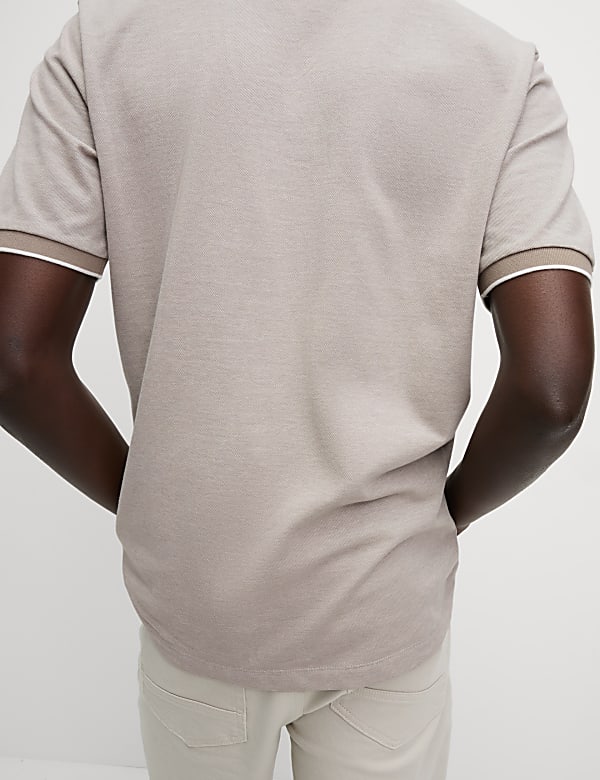 The Ultimate Tipped Pique Polo Shirt