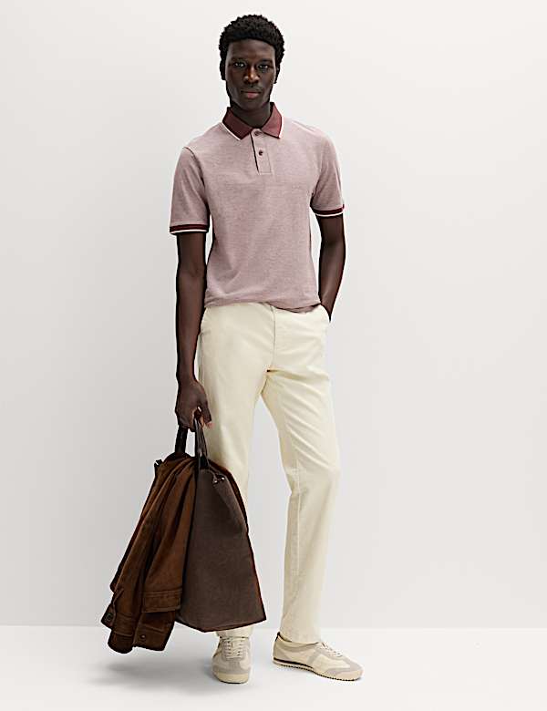 Ultimate Tipped Pique Polo Shirt