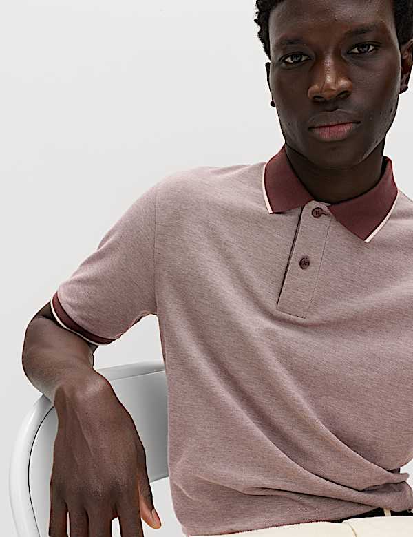 Ultimate Tipped Pique Polo Shirt