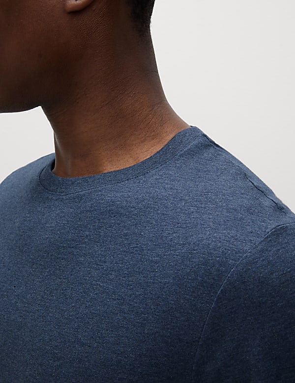 Regular Fit Pure Cotton Crew Neck T-Shirt