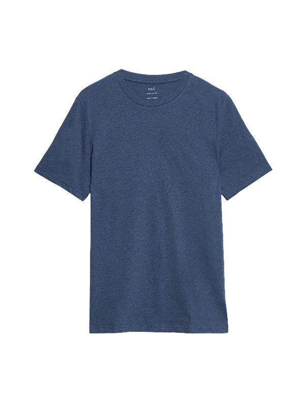 Regular Fit Pure Cotton Crew Neck T-Shirt