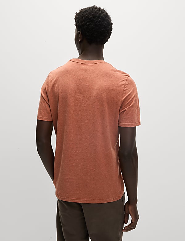 Regular Fit Pure Cotton Crew Neck T-Shirt