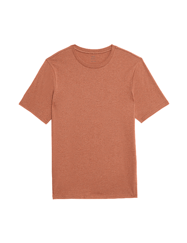 Regular Fit Pure Cotton Crew Neck T-Shirt