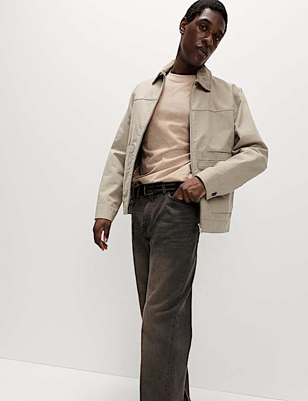 Pure Cotton Crew Neck T-Shirt - NO