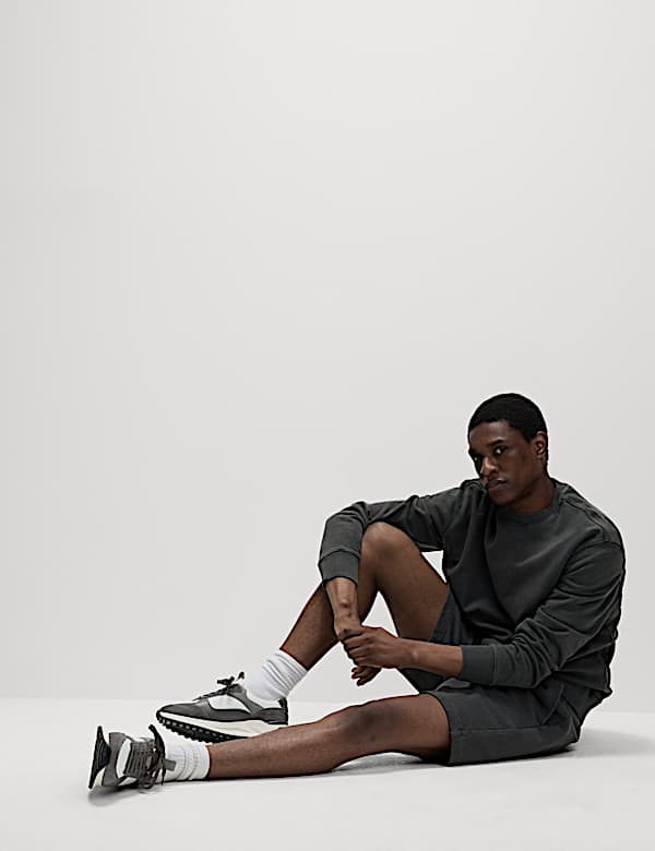 Pure Cotton Garment Dye Sweatshirt - MX