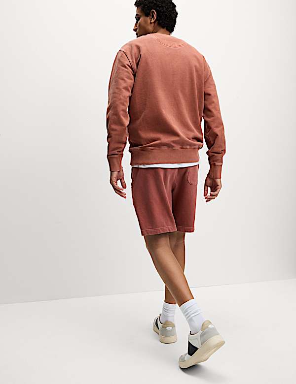 Pure Cotton Garment Dye Sweatshirt - CH