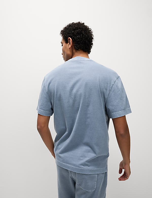 Pure Cotton Garment Dyed T-Shirt - RO