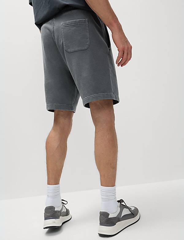 Relaxed Fit Pure Cotton Garment Dye Short - UA