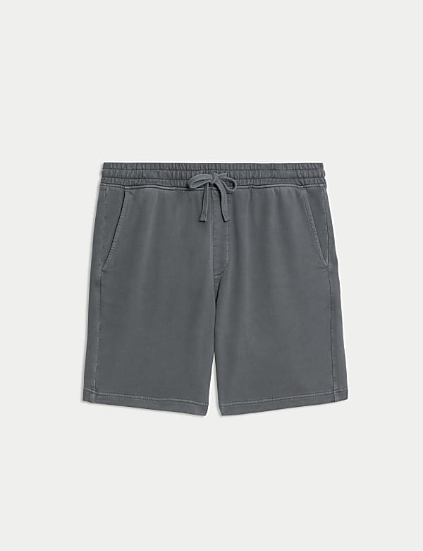 Relaxed Fit Pure Cotton Garment Dye Short - UA