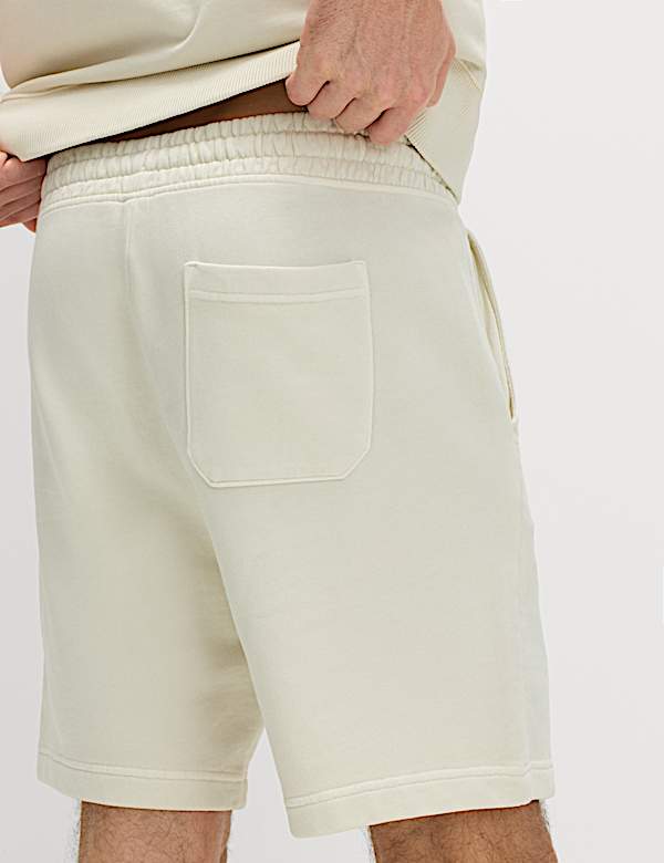 Relaxed Fit Pure Cotton Garment Dye Short - MX