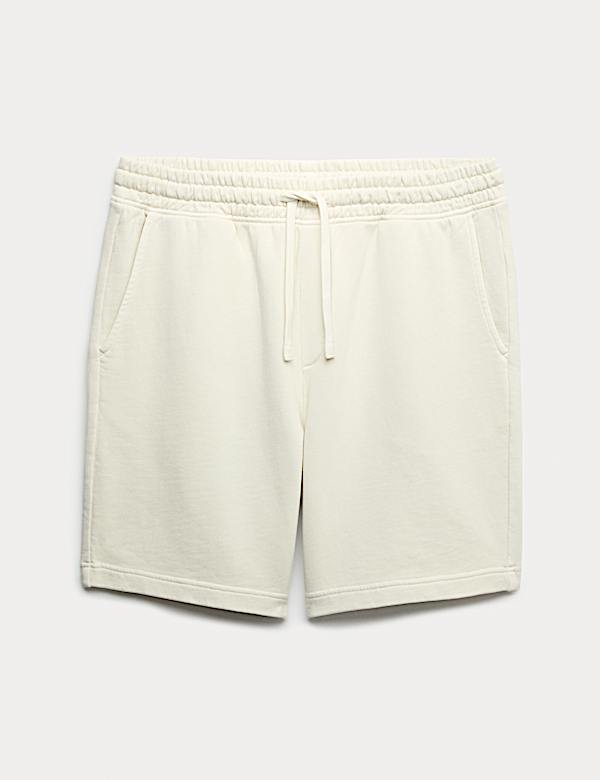 Relaxed Fit Pure Cotton Garment Dye Short - MX