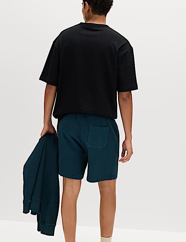 Relaxed Fit Pure Cotton Garment Dye Short - PL