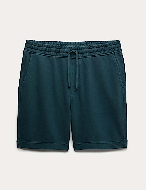 Relaxed Fit Pure Cotton Garment Dye Short - PL
