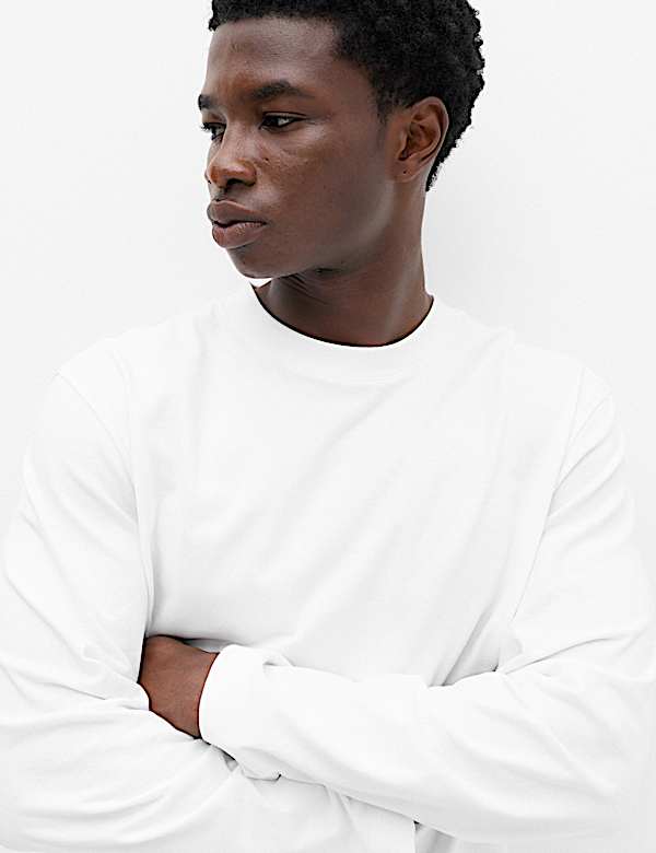 Pure Cotton Soft Touch Long Sleeve T-Shirt