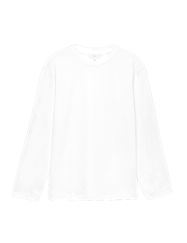 Pure Cotton Soft Touch Long Sleeve T-Shirt