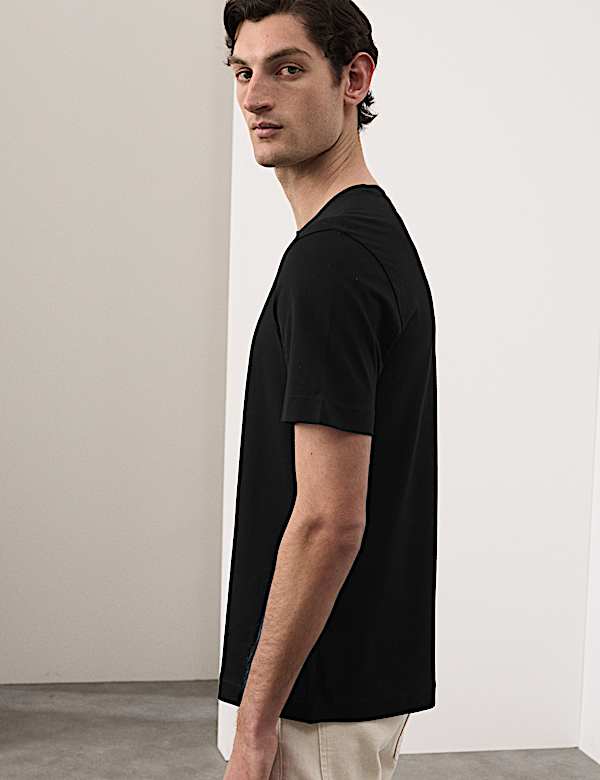 T-shirt &alpha;&pi;ό 100% &beta;&alpha;&mu;&beta;ά&kappa;&iota; Supima&reg;, &sigma;&epsilon;&tau; &tau;&omega;&nu; 3 - GR