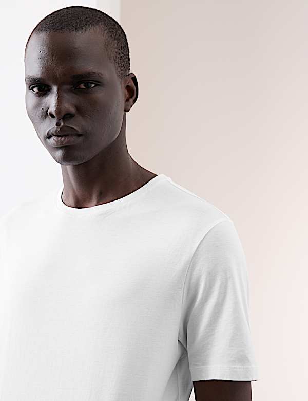 3 Pack Pure Supima&reg; Cotton T-Shirts - CZ