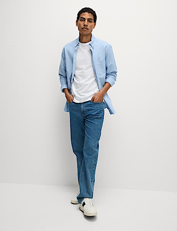 3pk Pure Cotton Crew Neck T-Shirts - JO