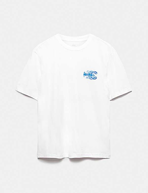 Pure Cotton Graphic T-Shirt - JO