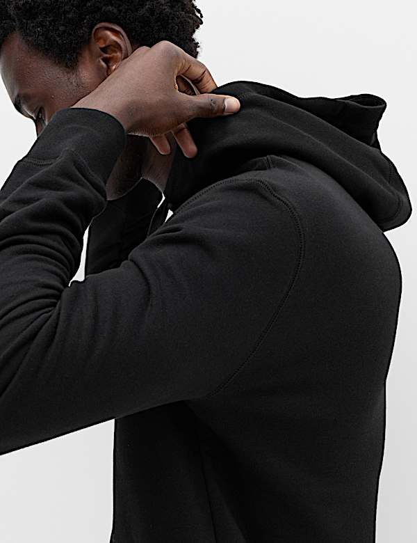 Cotton Rich Brushback Hoodie - IT