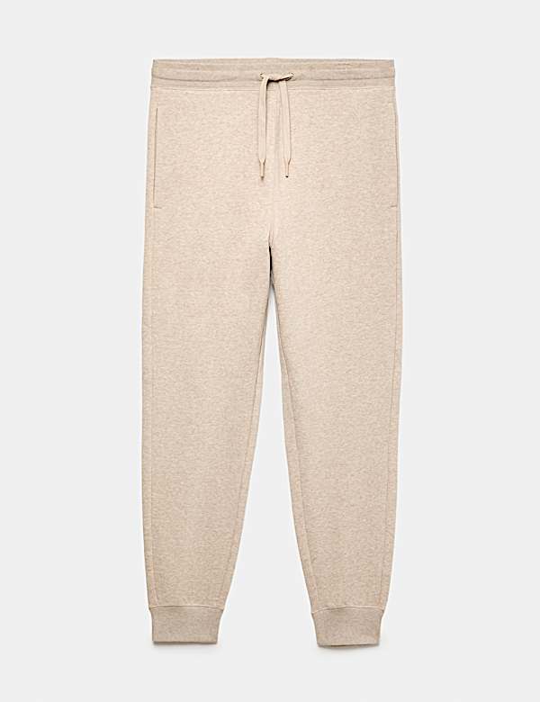 Cotton Rich Brushback Cuffed Joggers