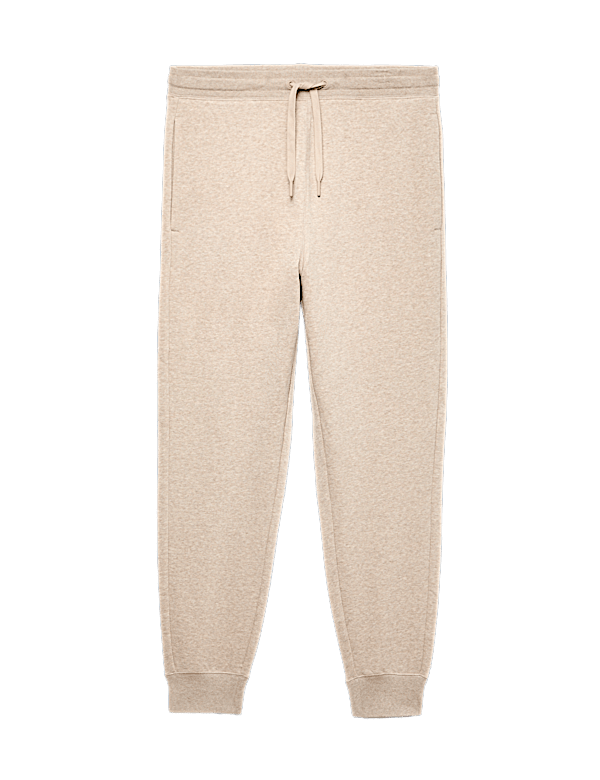 Cotton Rich Brushback Cuffed Joggers