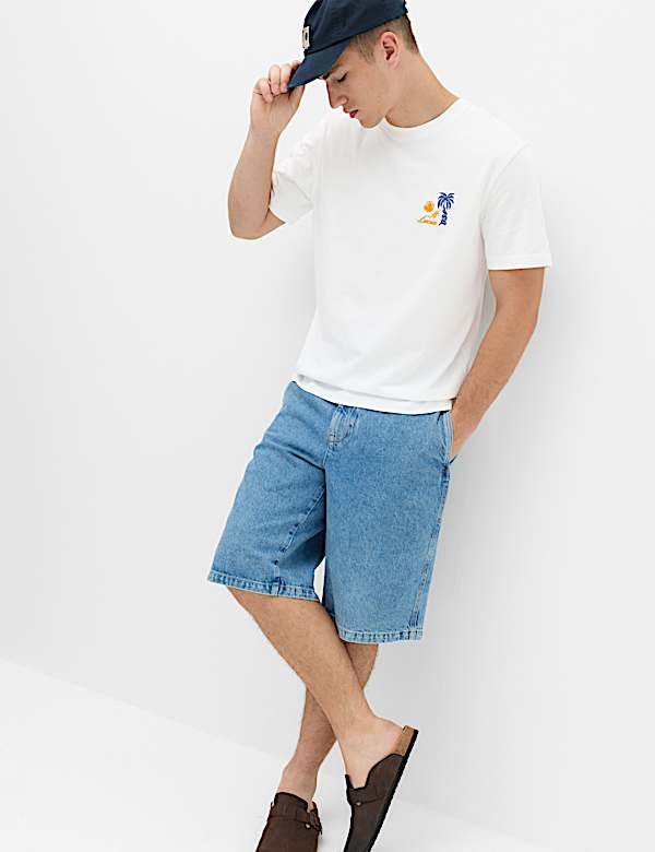 Pure Cotton St Lucia Graphic T-Shirt - AL