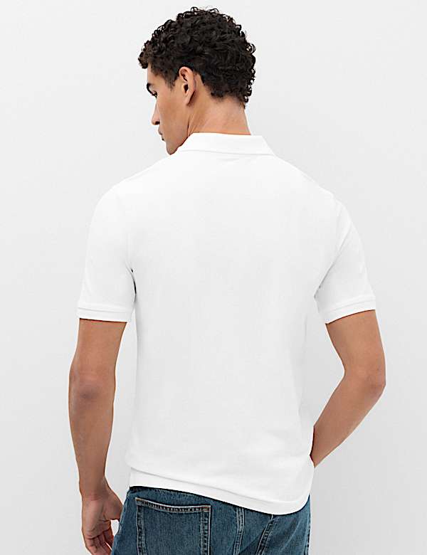 5 Pack Cotton Rich Polo Shirts - AL