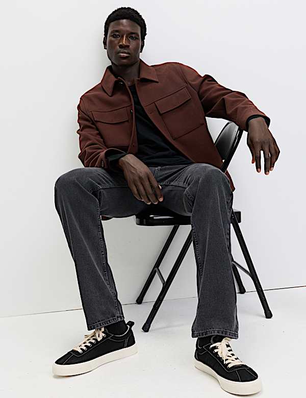 2pk Pure Cotton Long Sleeve T-Shirts - BG