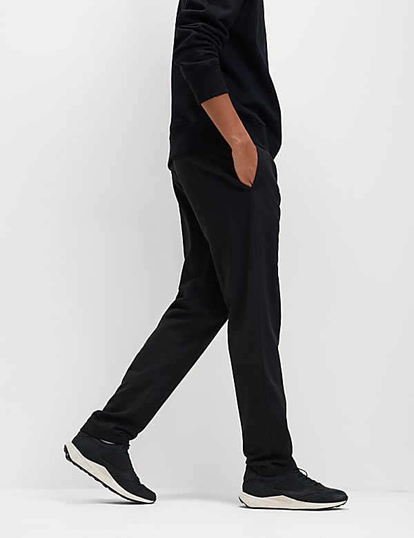 Lot de 2 joggings coupe droite en coton - CH