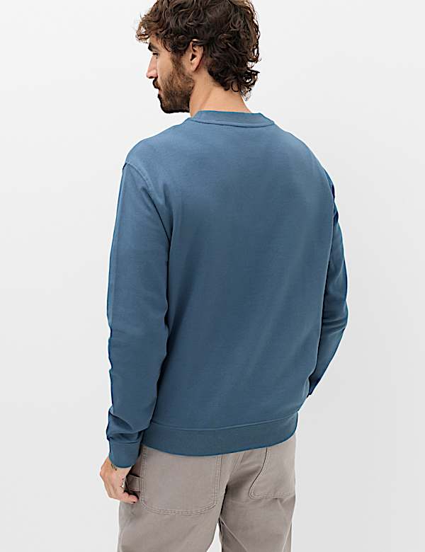 Ultimate Cotton Rich Crew Neck Sweatshirt
