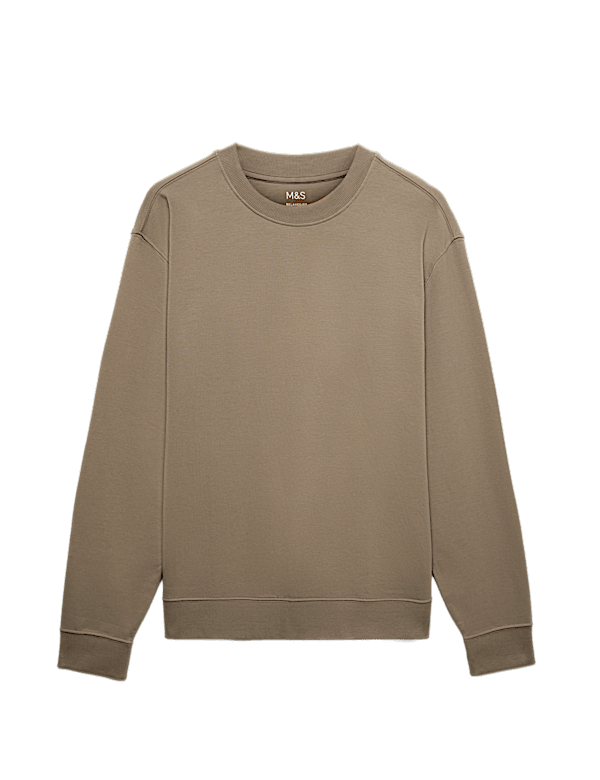 Ultimate Cotton Rich Crew Neck Sweatshirt