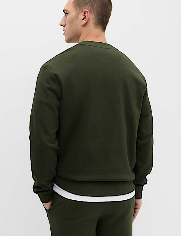 Ultimate Cotton Rich Crew Neck Sweatshirt