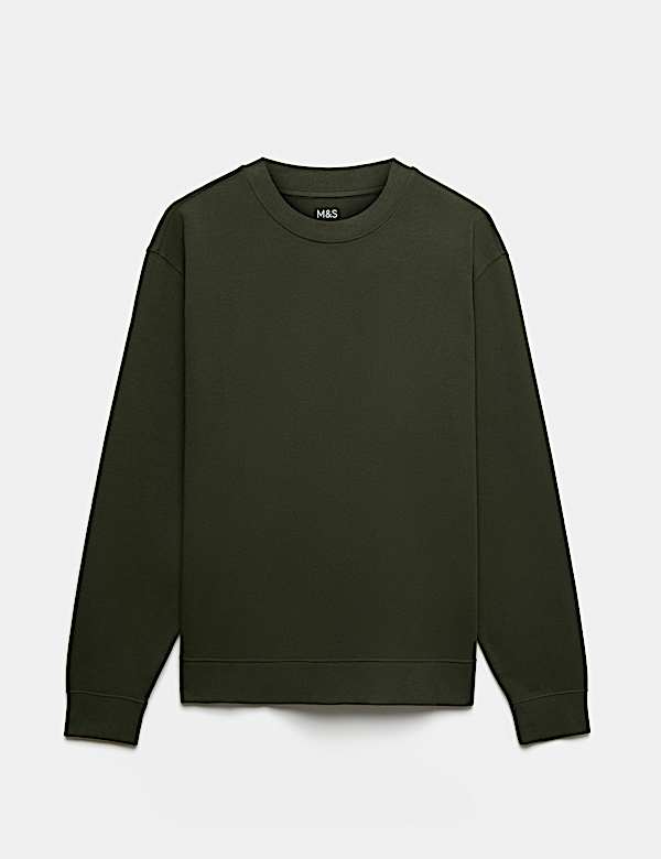 Ultimate Cotton Rich Crew Neck Sweatshirt - GR