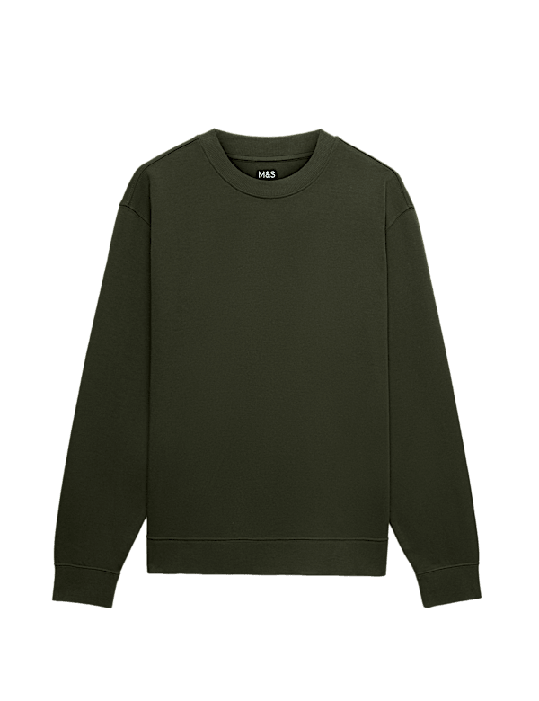 Ultimate Cotton Rich Crew Neck Sweatshirt